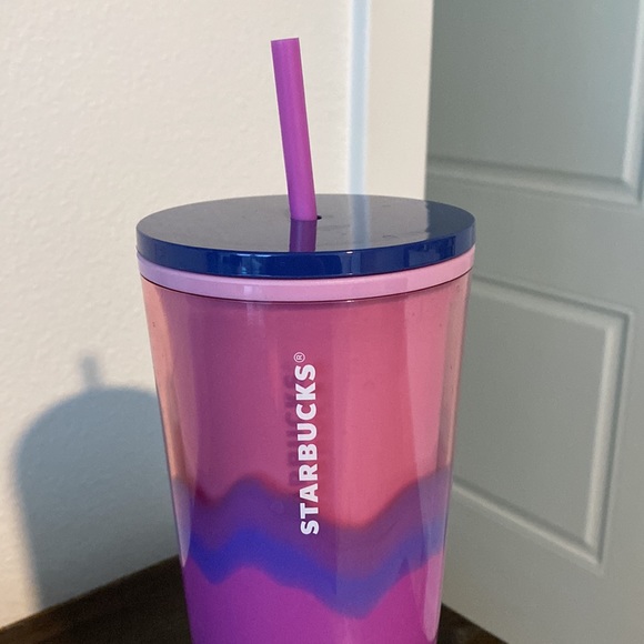 Sand Art Starbucks Cold Cup - Picture 2 of 3